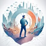 Firefly Logo mit weissem Hintergrund fuer Kein Plan von Aktien. Person schaut verwirrt auf eine Karte 11