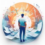 Firefly Logo mit weissem Hintergrund fuer Kein Plan von Aktien. Person schaut verwirrt auf eine Karte 12