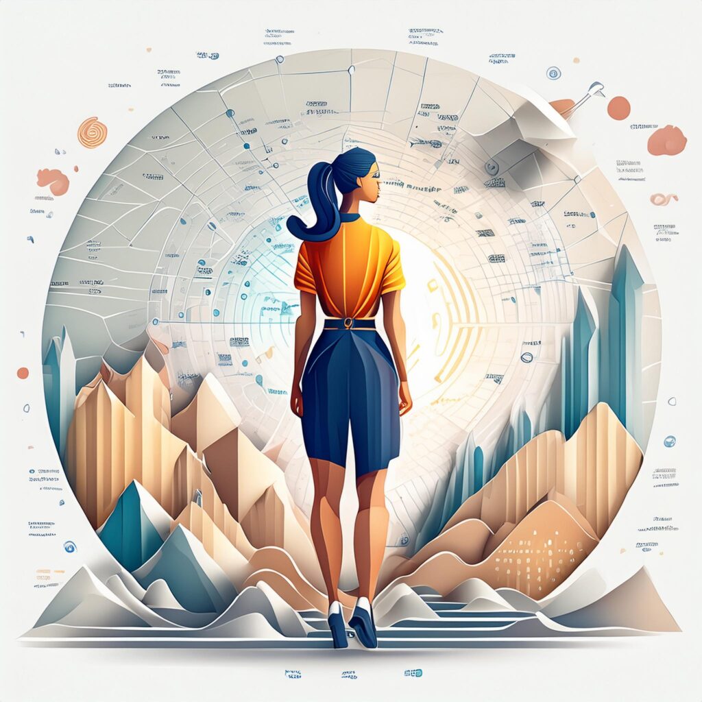 Firefly Logo mit weissem Hintergrund fuer Kein Plan von Aktien. Person schaut verwirrt auf eine Karte 15