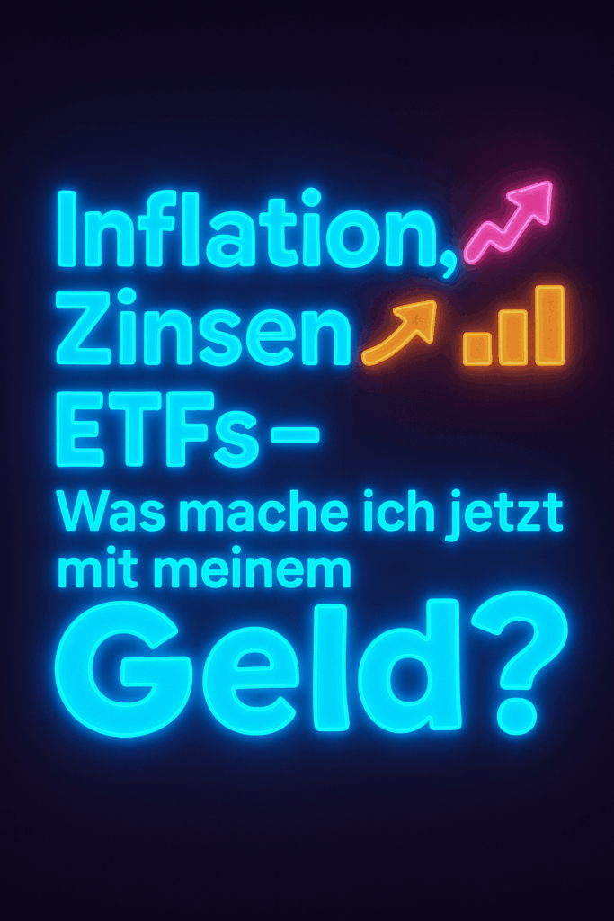 Finanzielle Zukunft im Neonlicht