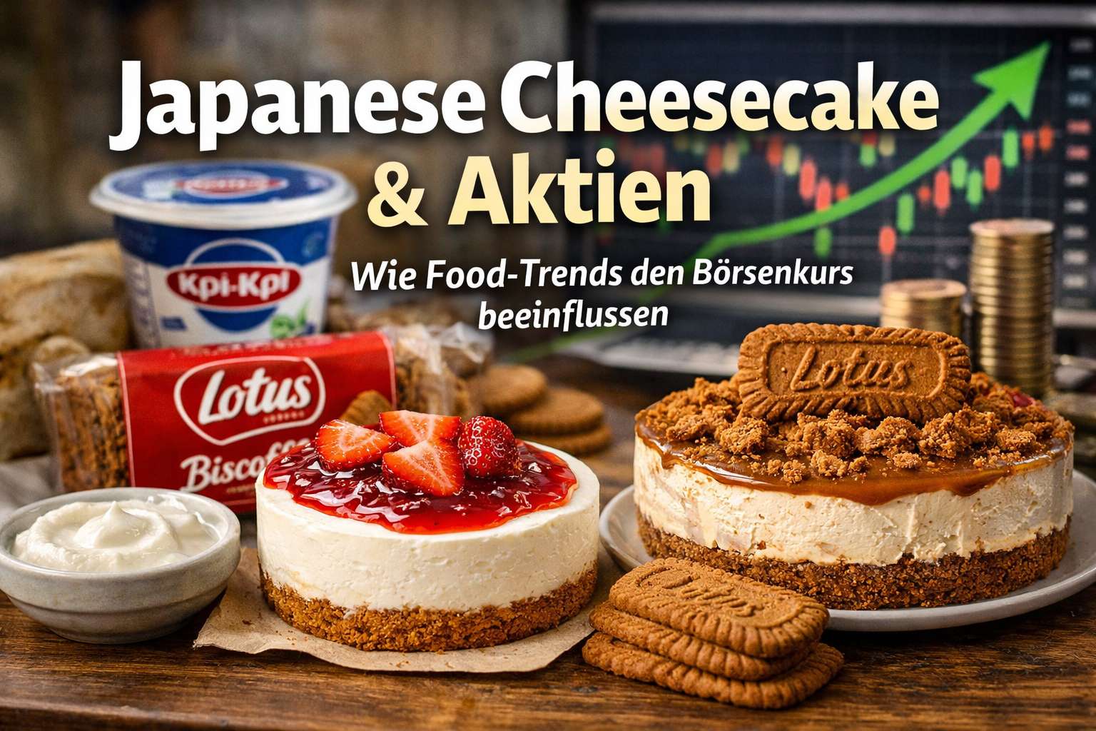 Trend-Aktien 2024: Von Japanese Cheesecake bis Social Media 1 Japanese Cheesecake Social Media Hype und zwei Aktien